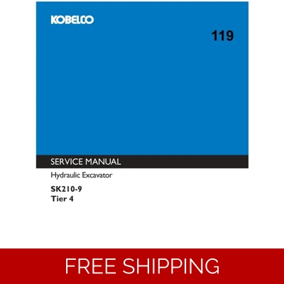 KOBELCO SK210-9 TIER 4 EXCAVATOR WORKSHOP REPAIR MANUAL